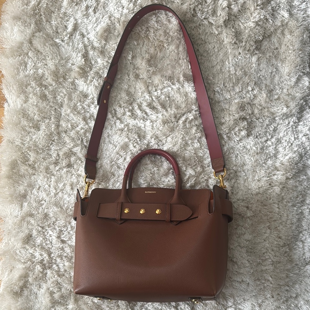 The Medium Leather Triple Stud Belt Bag